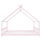 Lit cabane Montessori double en métal pour enfants