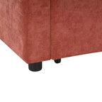 Canapé d'angle convertible avec lit gigogne et rangement intégré