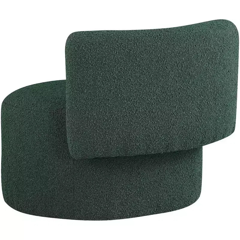 Fauteuil d'appoint en tissu bouclé