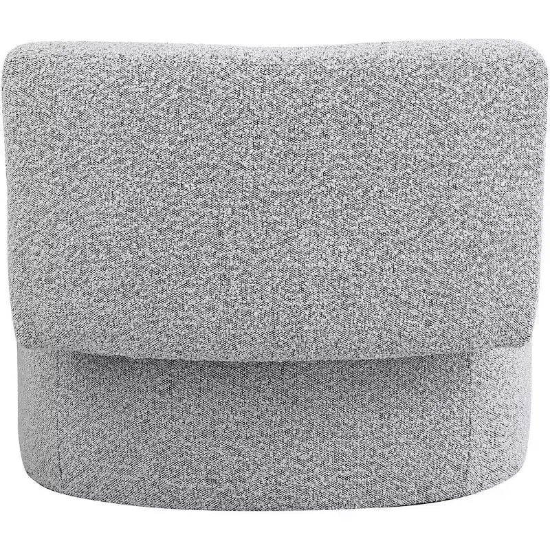 Fauteuil d'appoint en tissu bouclé