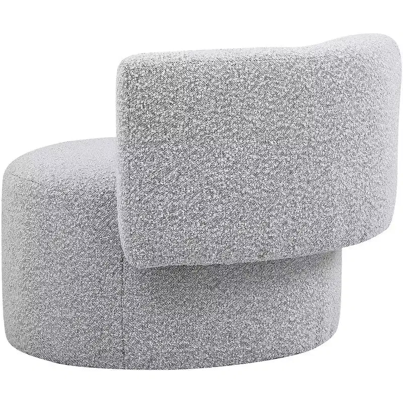 Fauteuil d'appoint en tissu bouclé