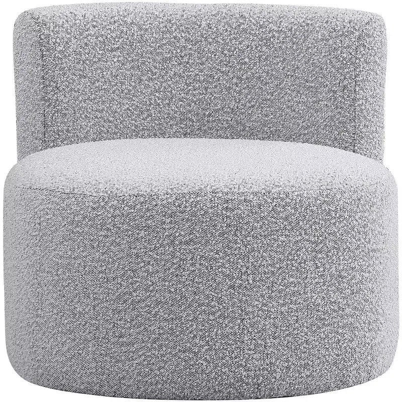 Fauteuil d'appoint en tissu bouclé