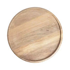 Table d'appoint ronde avec piédestal en corde torsadée