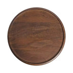 Table d'appoint ronde avec piédestal en corde torsadée