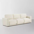 Spruce & Spring 3-Piece Oversized Modular Sectional Sofa Cloud Couch for Living Room