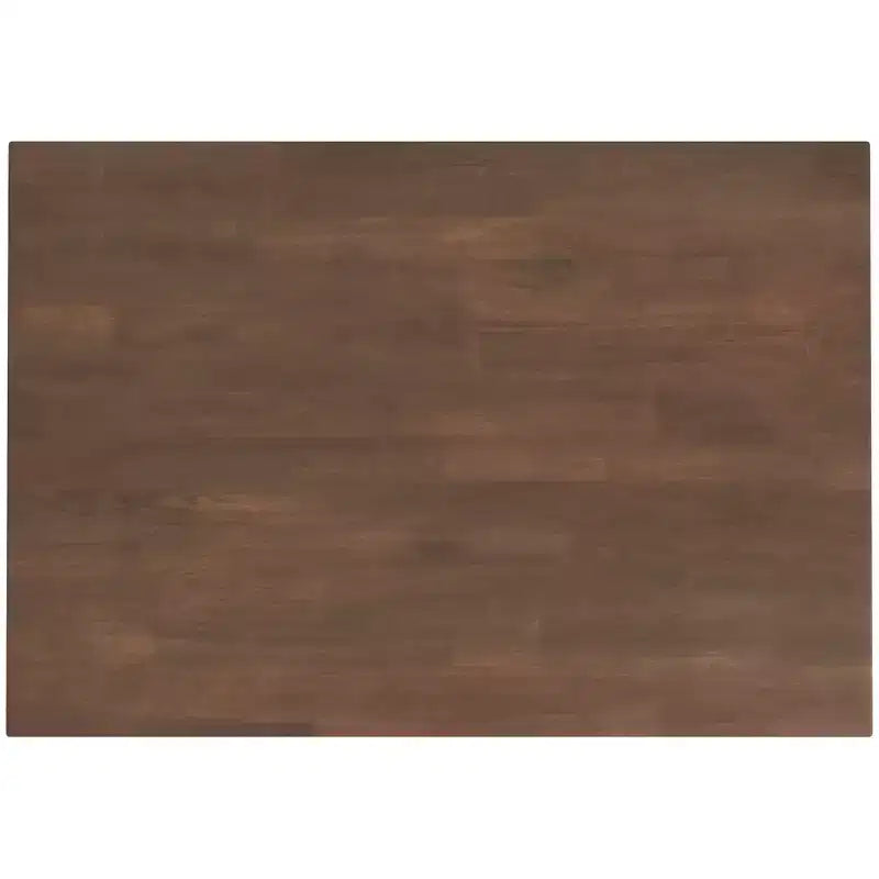 Table de salle à manger/cuisine rectangulaire en bois massif de style moderne