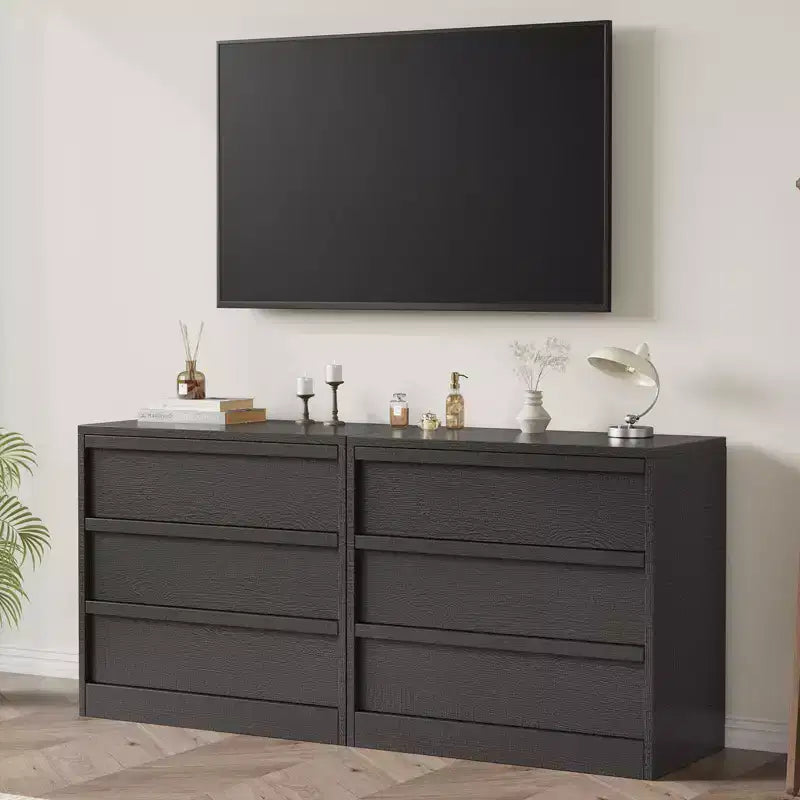Commode 3/4 tiroirs pour chambre à coucher, table de chevet 3 tiroirs avec grand rangement, petite table d'appoint moderne pour entrée avec tiroirs de rangement