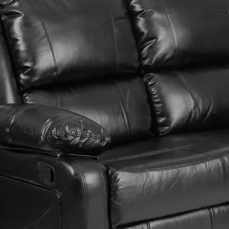 Causeuse avec deux repose-pieds intégrés