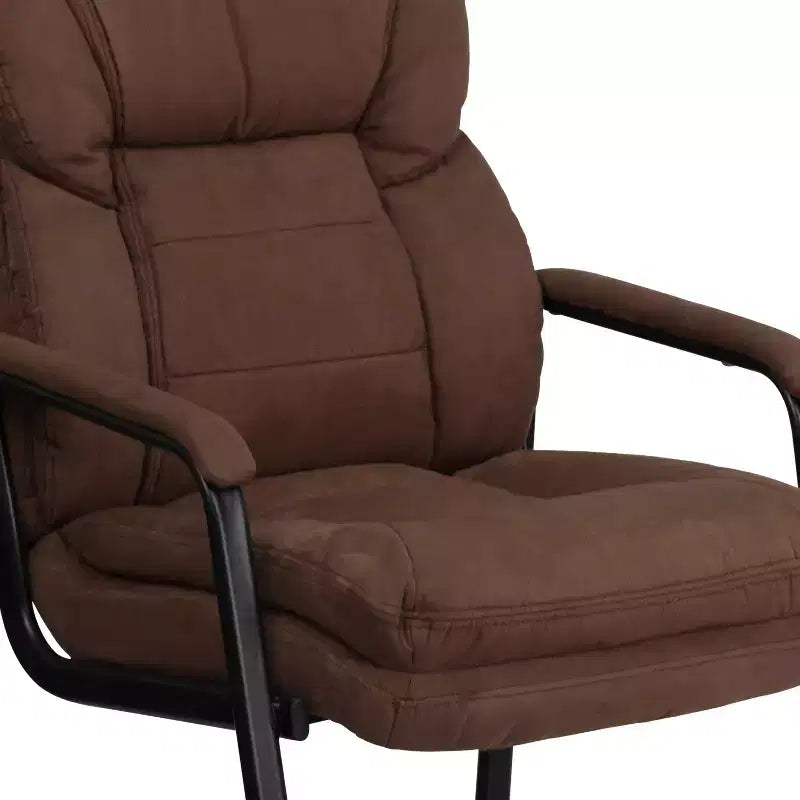 Fauteuil de réception exécutif avec support lombaire et piètement luge