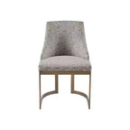 Chaises de salle à manger capitonnées, lot de 2