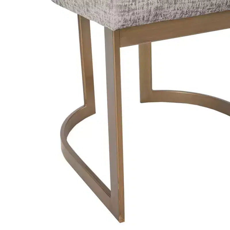 Chaises de salle à manger capitonnées, lot de 2