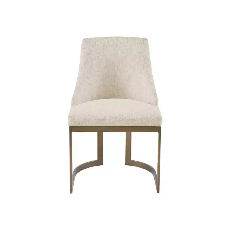 Chaises de salle à manger capitonnées, lot de 2