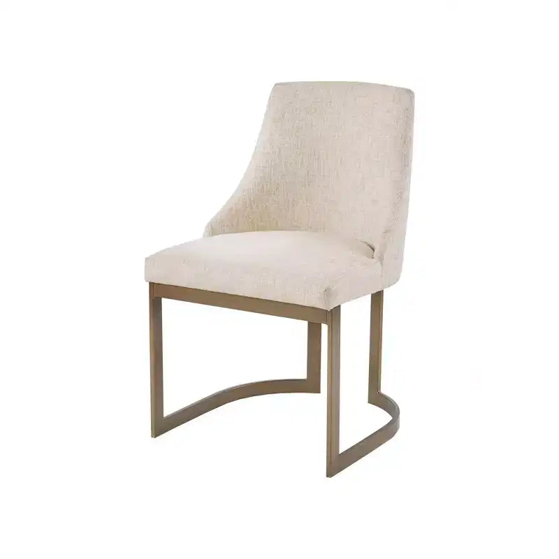 Chaises de salle à manger capitonnées, lot de 2