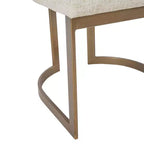 Chaises de salle à manger capitonnées, lot de 2
