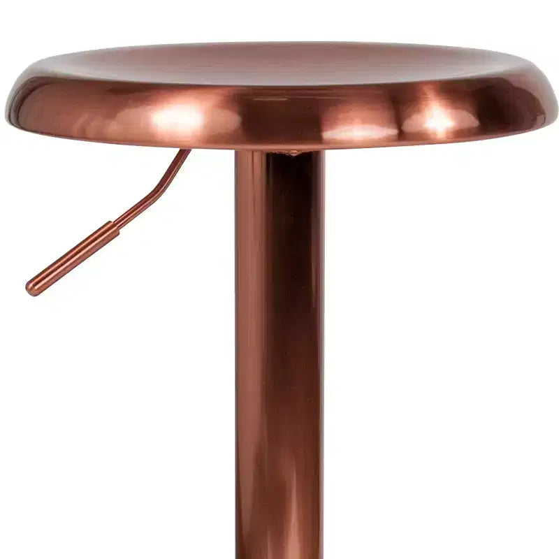 Tabouret de bar rétro réglable en hauteur